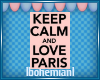 Keep Calm Paris Sticker