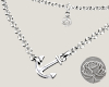 Anchor Necklace Silver