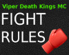 VDK MC Fight Rules