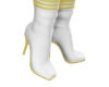 White Gold Noir Boots