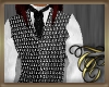 TC~ Black Silk Vest Shir