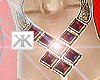 Square R&B necklace