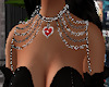 chain heart necklace