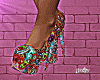 Colorful Sexy  Shoes e
