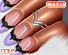 q. Lilac Bat Nails S