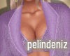 [P] Glossy purple blazer