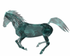 ! Em Aqua Horse Statue A