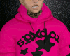 Pink Hoodie Stars