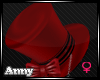 [A]Red*Heart*Hat