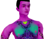 Rainbow kitty Male