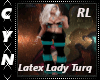 RL Latex Lady Turq