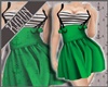 K| Retro Dress Green