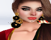 IS! Chunky earing blk
