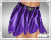!Skirt flounce purple