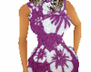 purple and wht dress xxl