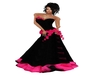 Prom Black Pink Dress