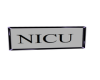 Nicu & Icu sign
