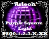 Purple Square Light