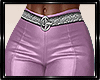 *MM* Leather pants lilac
