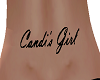 !C "Candi's Girl" Tattoo