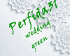 wedding green carpet