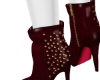 MS Sparkle Boots Red
