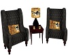 Jazz coffee chat chairs