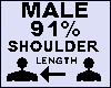 Shoulder Scaler 91% Male