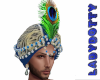 Peacock turban
