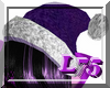 Glam Santa Hat Purple