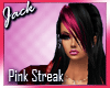 Pink Streak Hair
