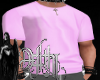 plain  pink T shirt