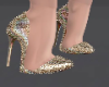 gold heels