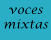 Voces Mixtas