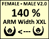 Arm Scaler XXL 140% V2.0