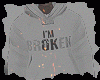 I'M BROKEN Hood (W) |MX