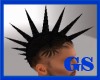"GS" PUNKYS BLACK HAIR