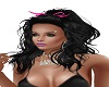 Lexi Black Pink Bow
