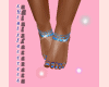 Beach Feet Blue