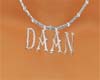 *N* Name necklace Daan