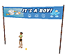 Baby Shower Banner Boy