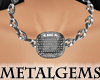 CEM Spike Metal Necklace