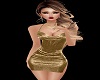 Gold Mini Dress~
