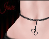 Hearts belly chain