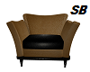 Brown Leather Chair*-