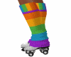Rainbow Socks and Skates
