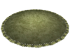 Olive Round Rug