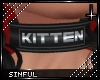 S! Kitten Lock Collar -F