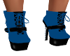 DO-Donas Blue Ankle Boot