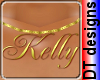 Kelly gold necklace male